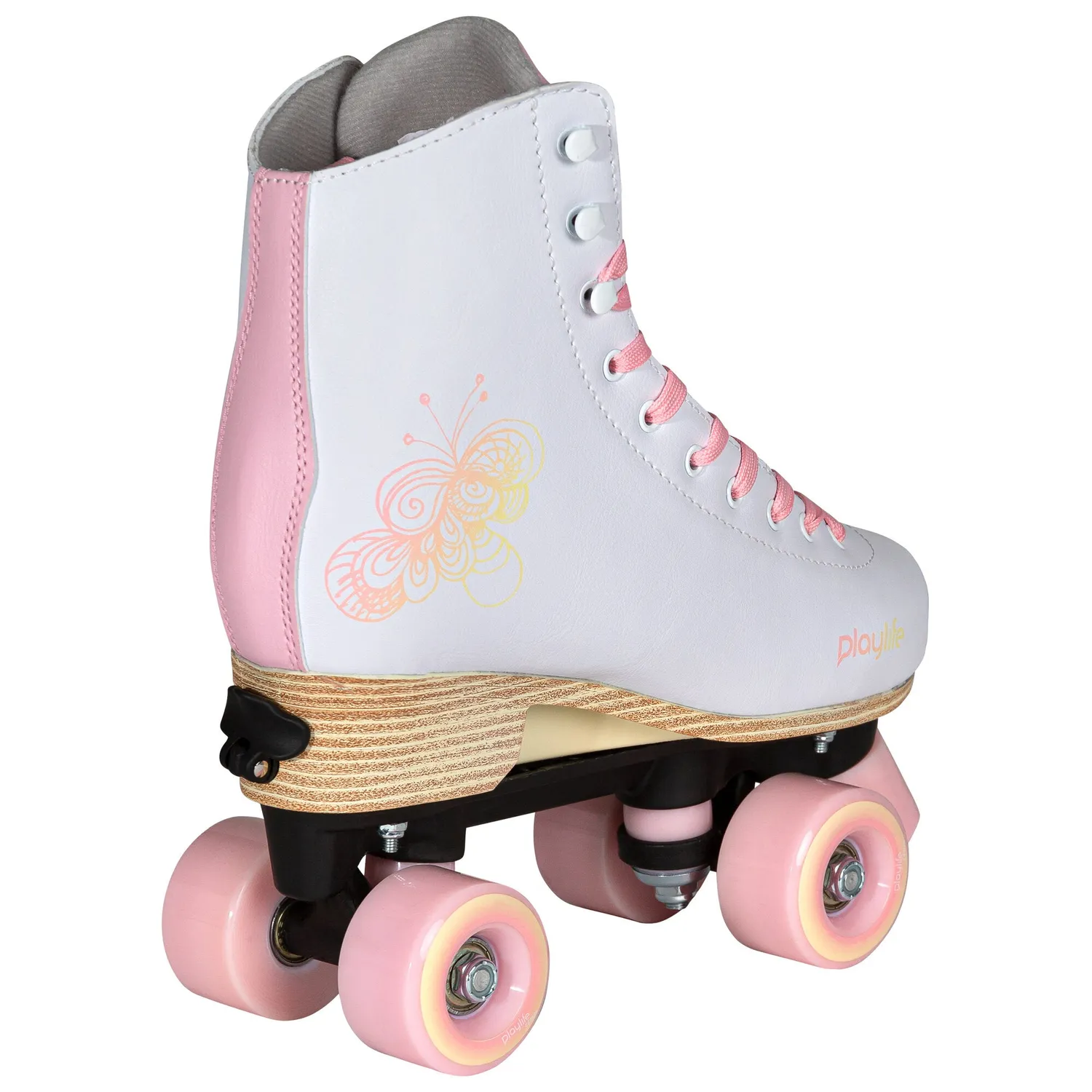 Playlife Classic Pale Rose rulleskøjter justerbar