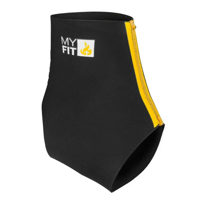 Myfit Footies Low 1mm beskyttersokker sort