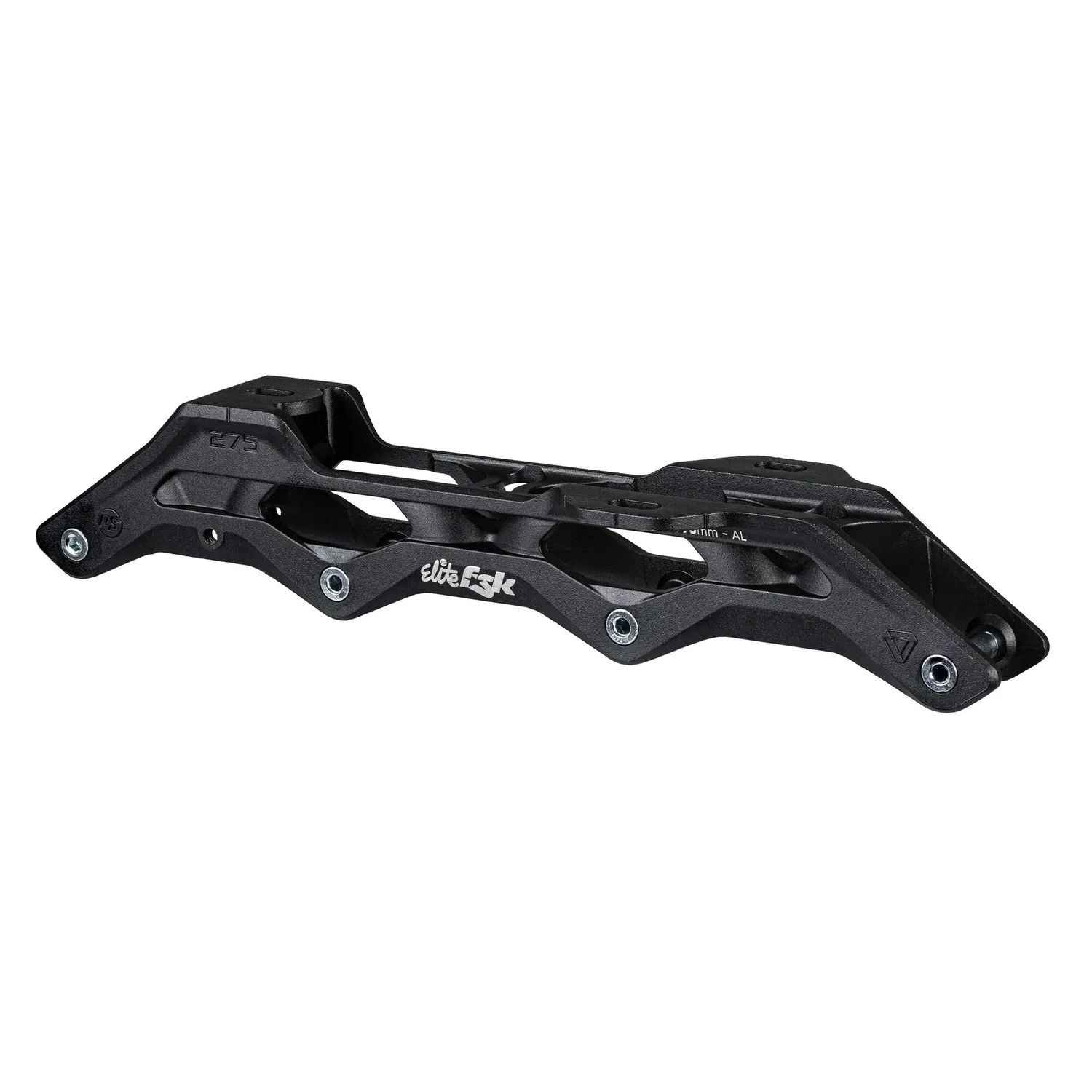 Powerslide Elite FSK ramme 243 4x80 sort Trinity