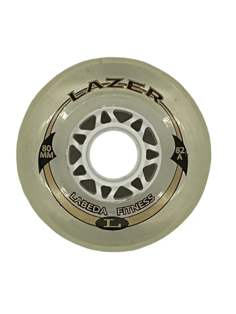 Labeda Lazer Fitness 82A inlinerhjul sort alsidig