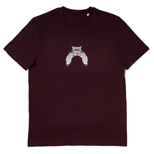 Mesmer Wings Tee T-shirt rødbrun bomuld