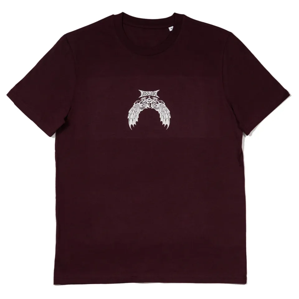 Mesmer Wings Tee T-shirt rødbrun bomuld