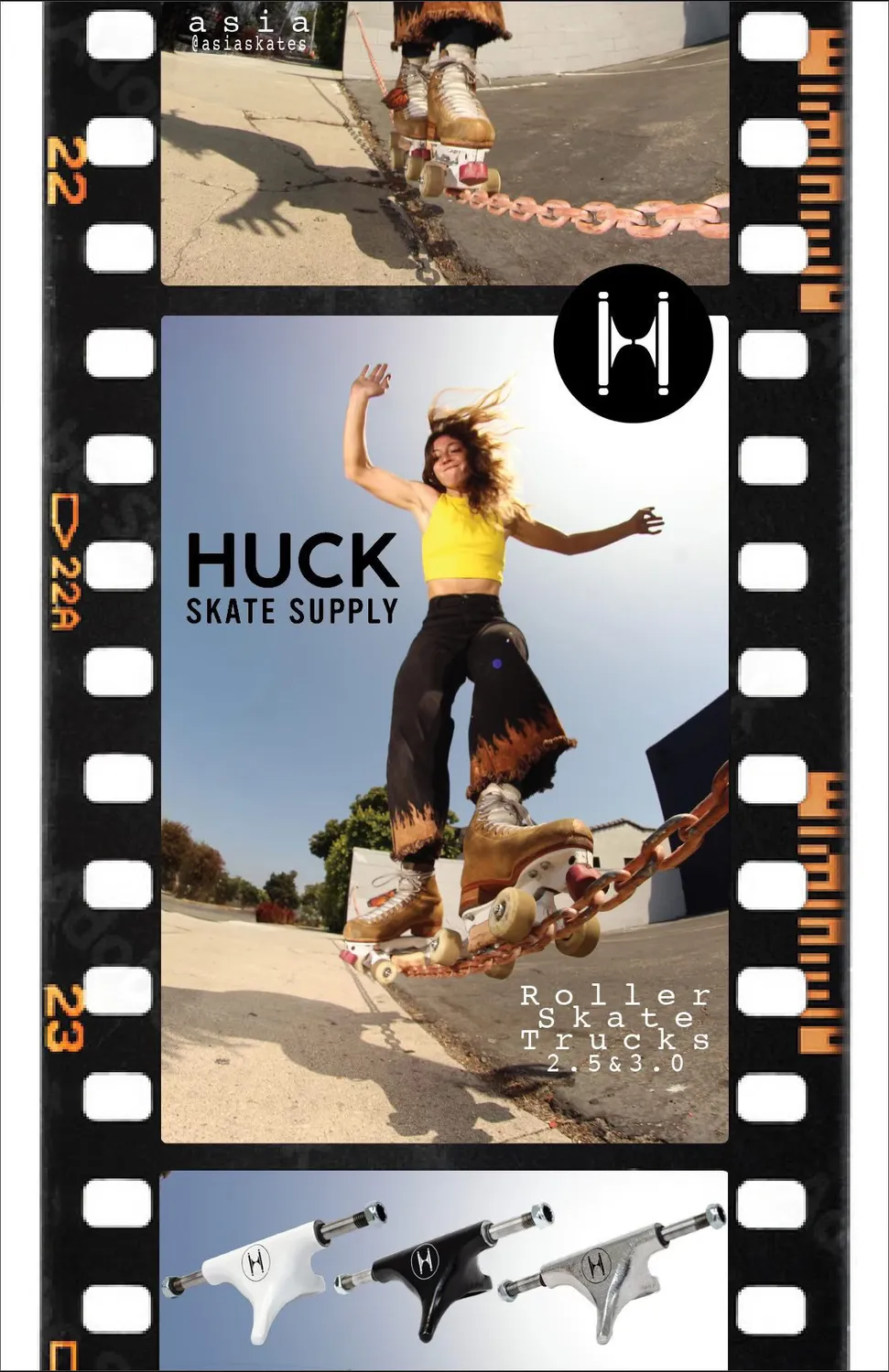 Sure-Grip Huck park truck 3.0 sølv sæt 4 stk