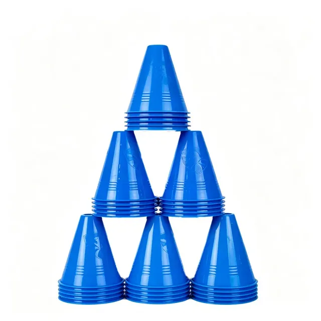 Flying Eagle Cones slalomkegler blå 10-pak