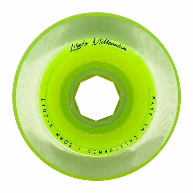Labeda Millennium X-Soft hockeyhjul grøn 80mm