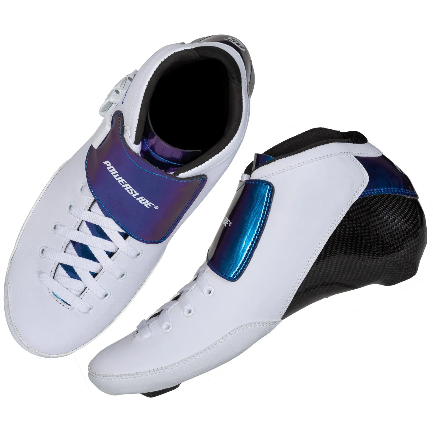 Powerslide Falcon White speedskøjtestøvle carbon