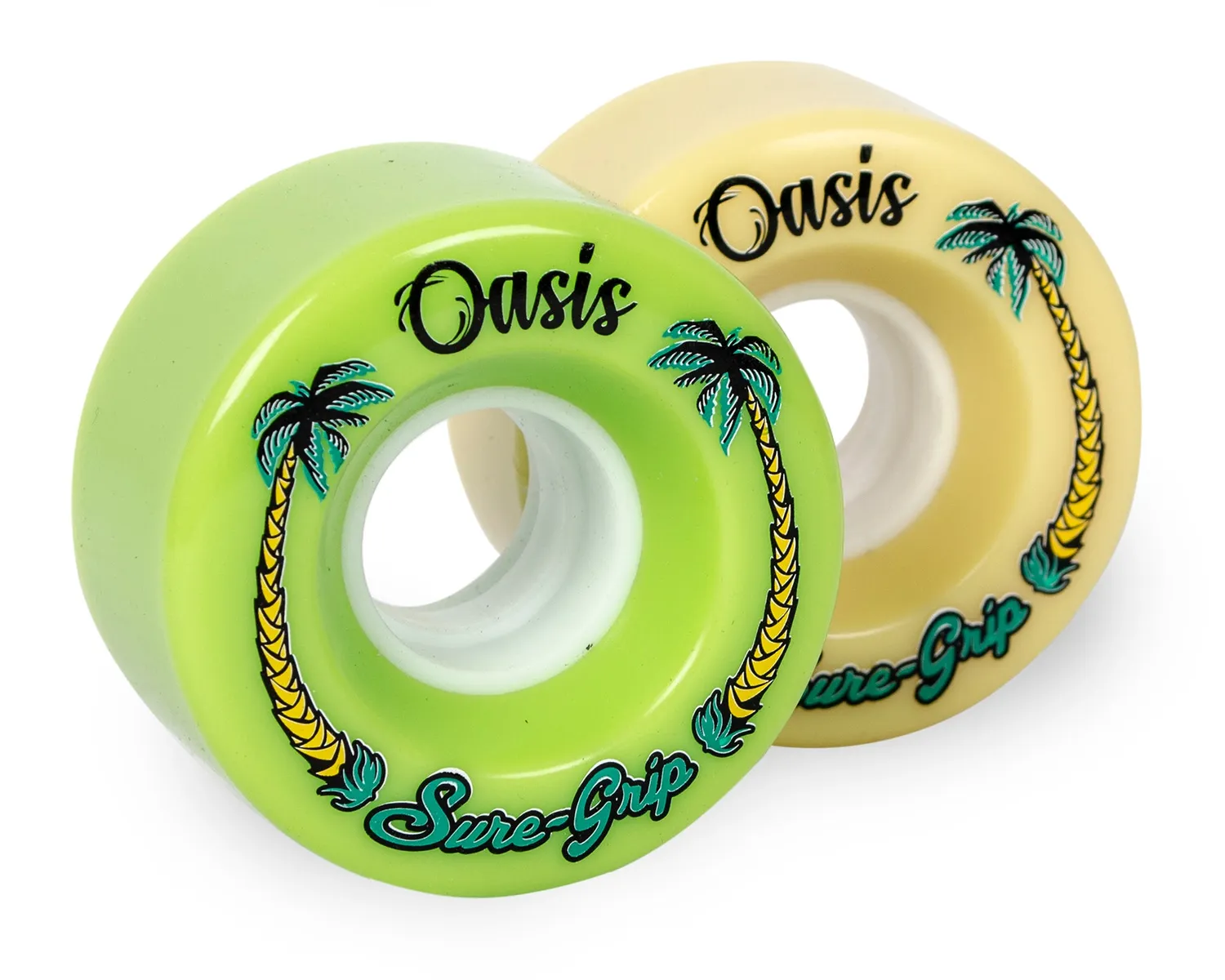 Sure-Grip Oasis hjul 57mm aqua 8-pak 82A