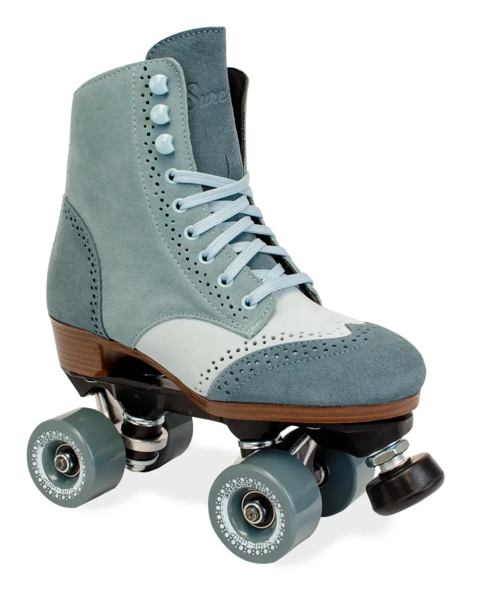 Sure-Grip Oxford Tipton rulleskøjter Denim blå læder