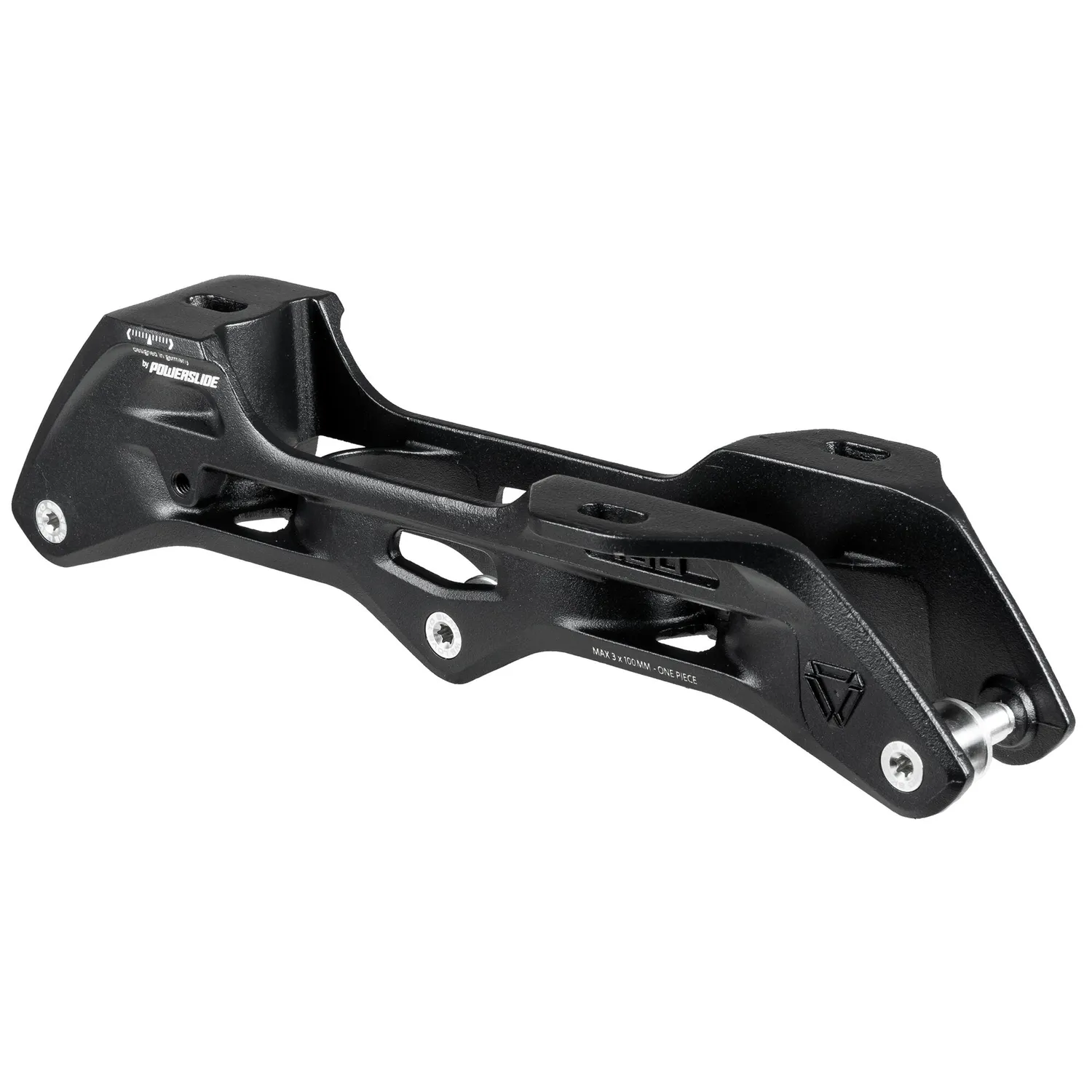Powerslide Elite 231 3x100 ramme sort TRI