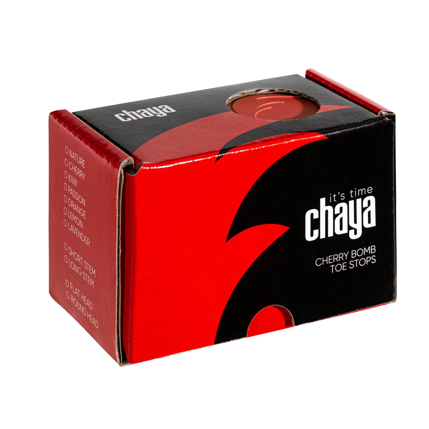 Chaya Cherry Bomb bremseklods cherry rød toe stop