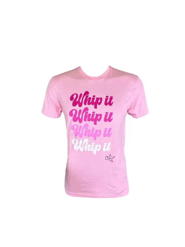 Labeda Whip It T-shirt Pink Multi blød bomuld