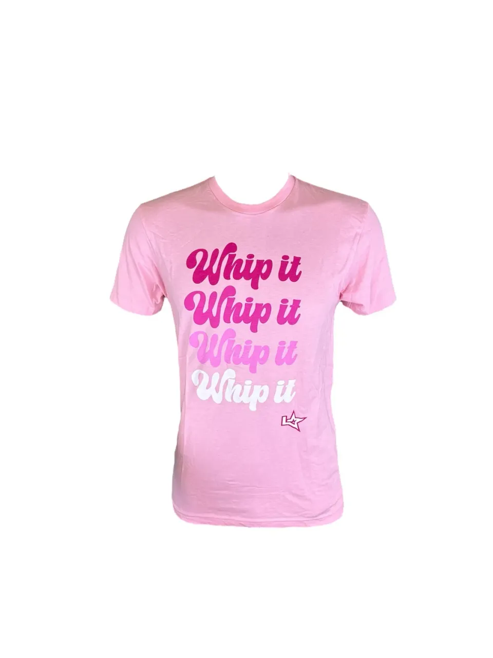 Labeda Whip It T-shirt Pink Multi blød bomuld