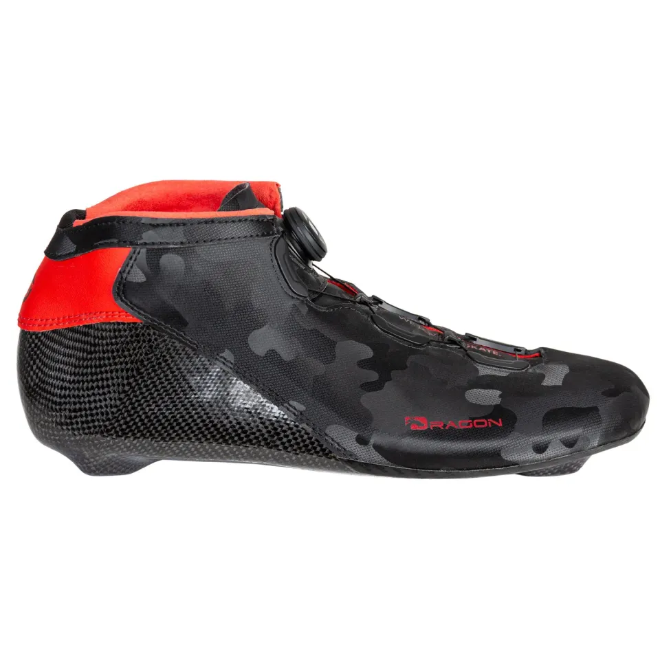 Powerslide Dragon PDS racestøvle sort carbon