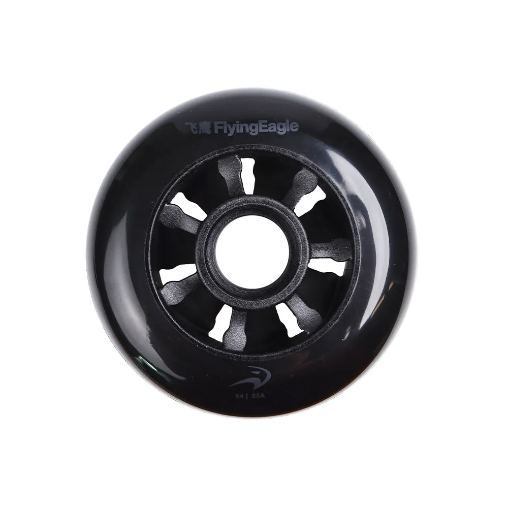 Flying Eagle X7 hjul 80mm Black 4-pak 85A