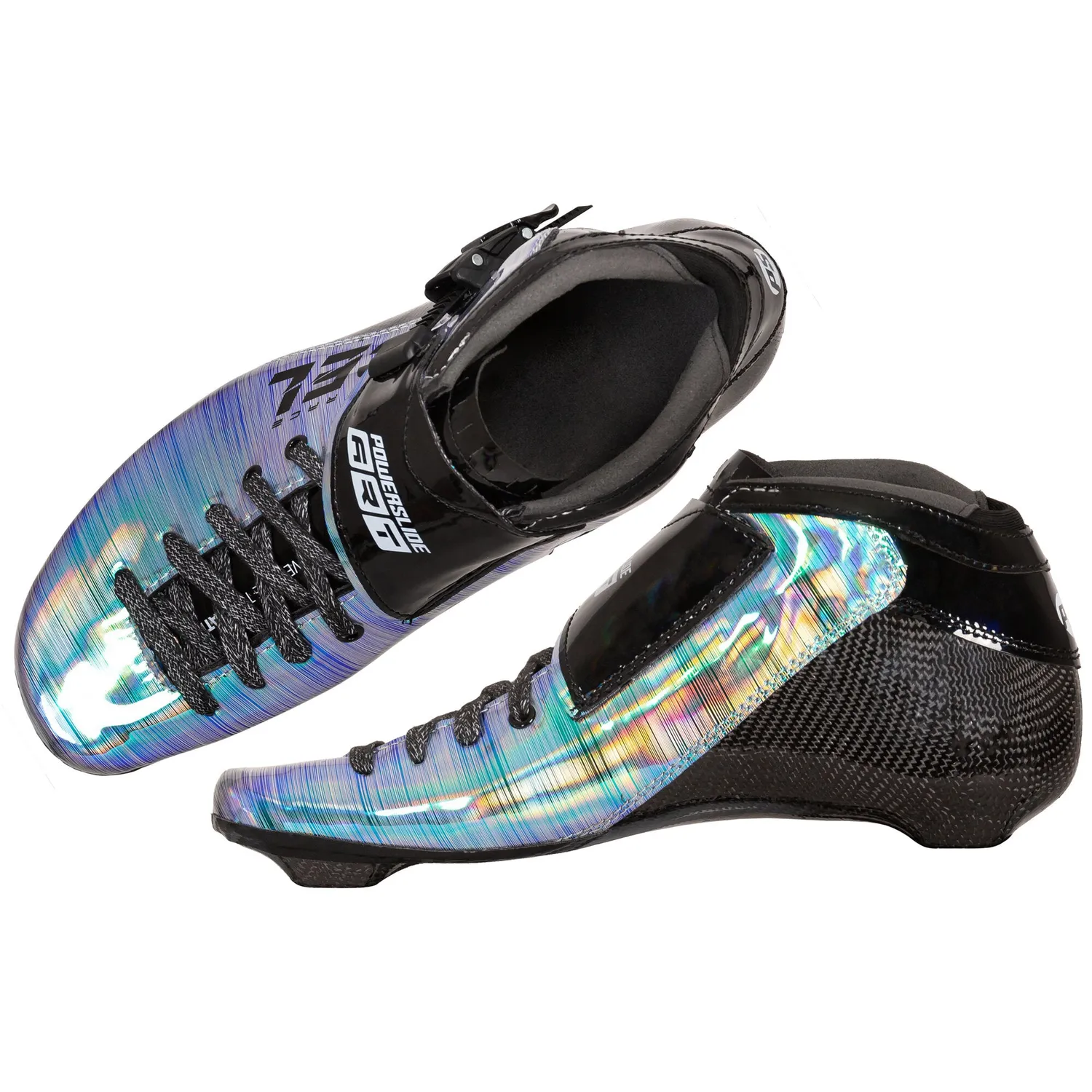 Powerslide Accel Race Reflective speedstøvle carbon