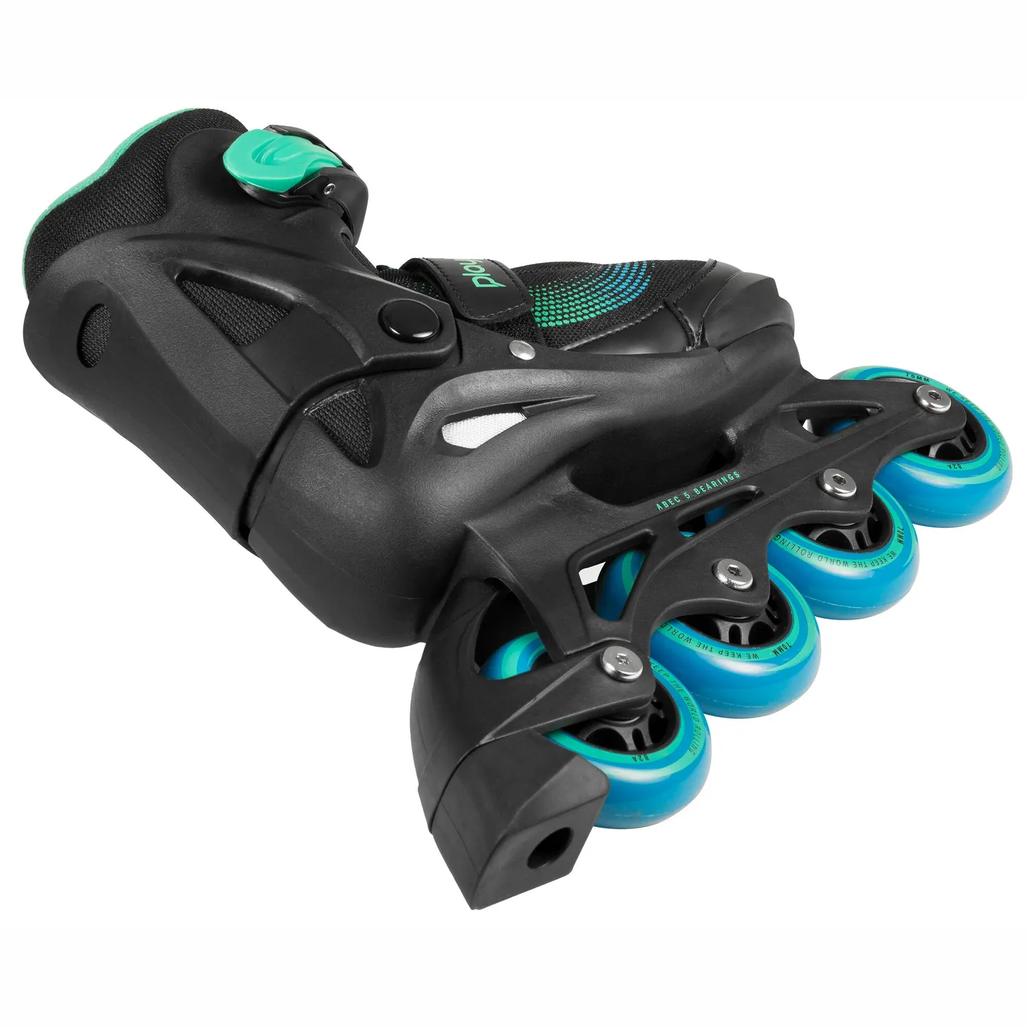 Playlife Joker Blue Sky børnerulleskøjter combo blå m. beskyttelse
