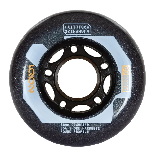 Iqon Access 68 hjul dark grey 4-pak 68mm