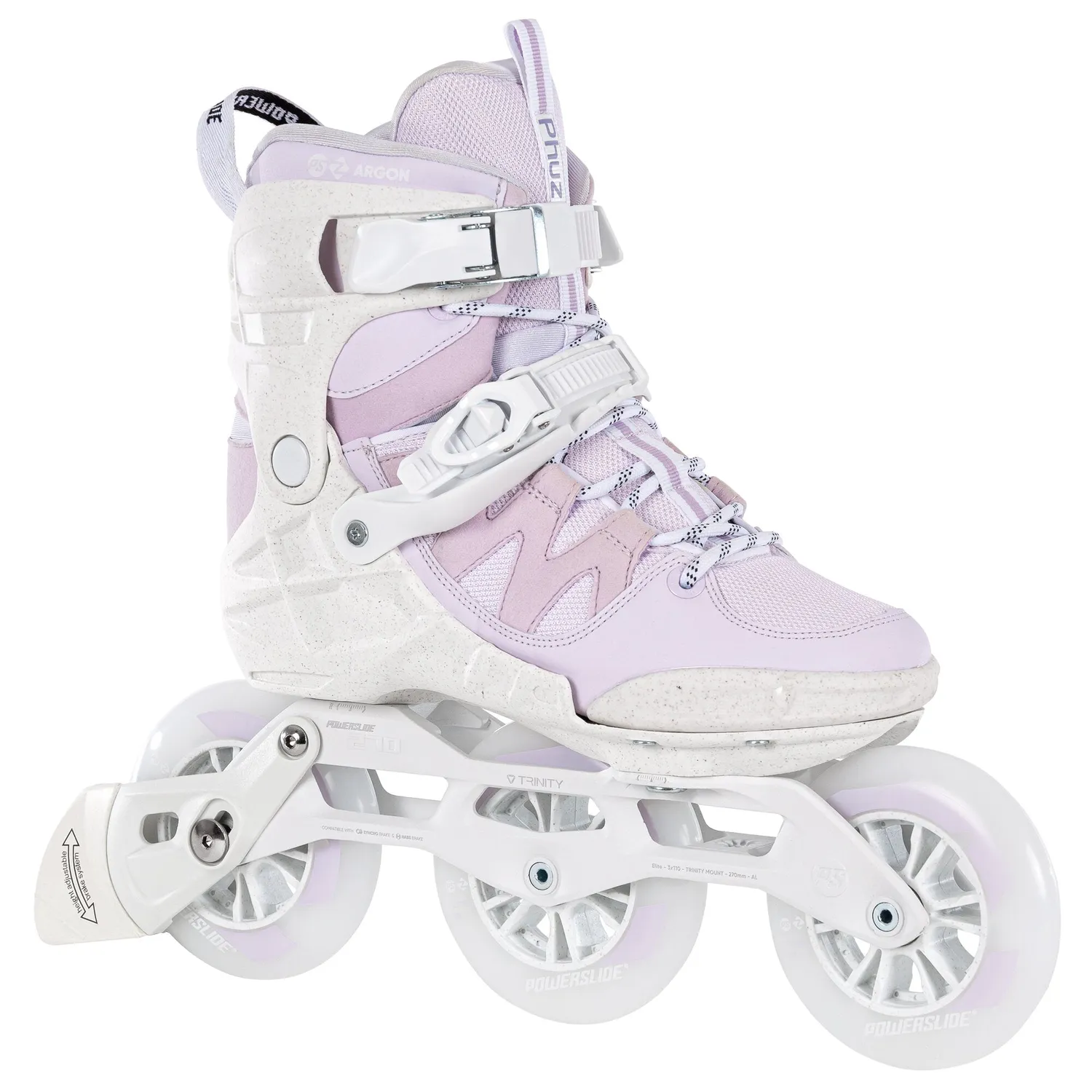 Powerslide Phuzion Argon Berry rulleskøjter lilla 110