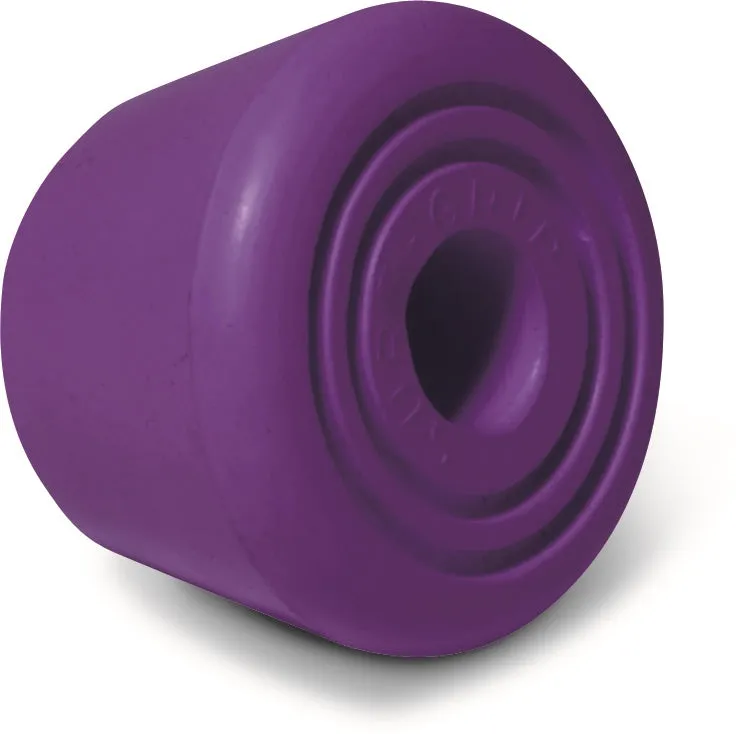 Sure-Grip Bullseye tåstop lilla par gummi