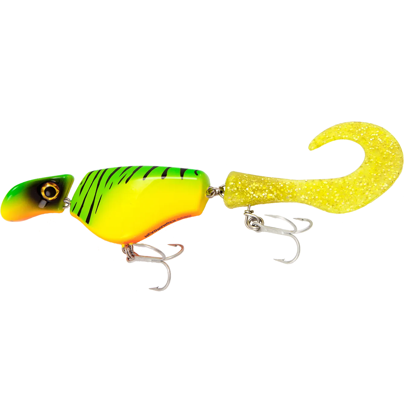 Headbanger Tail 9" wobler Floating Bone curly tail