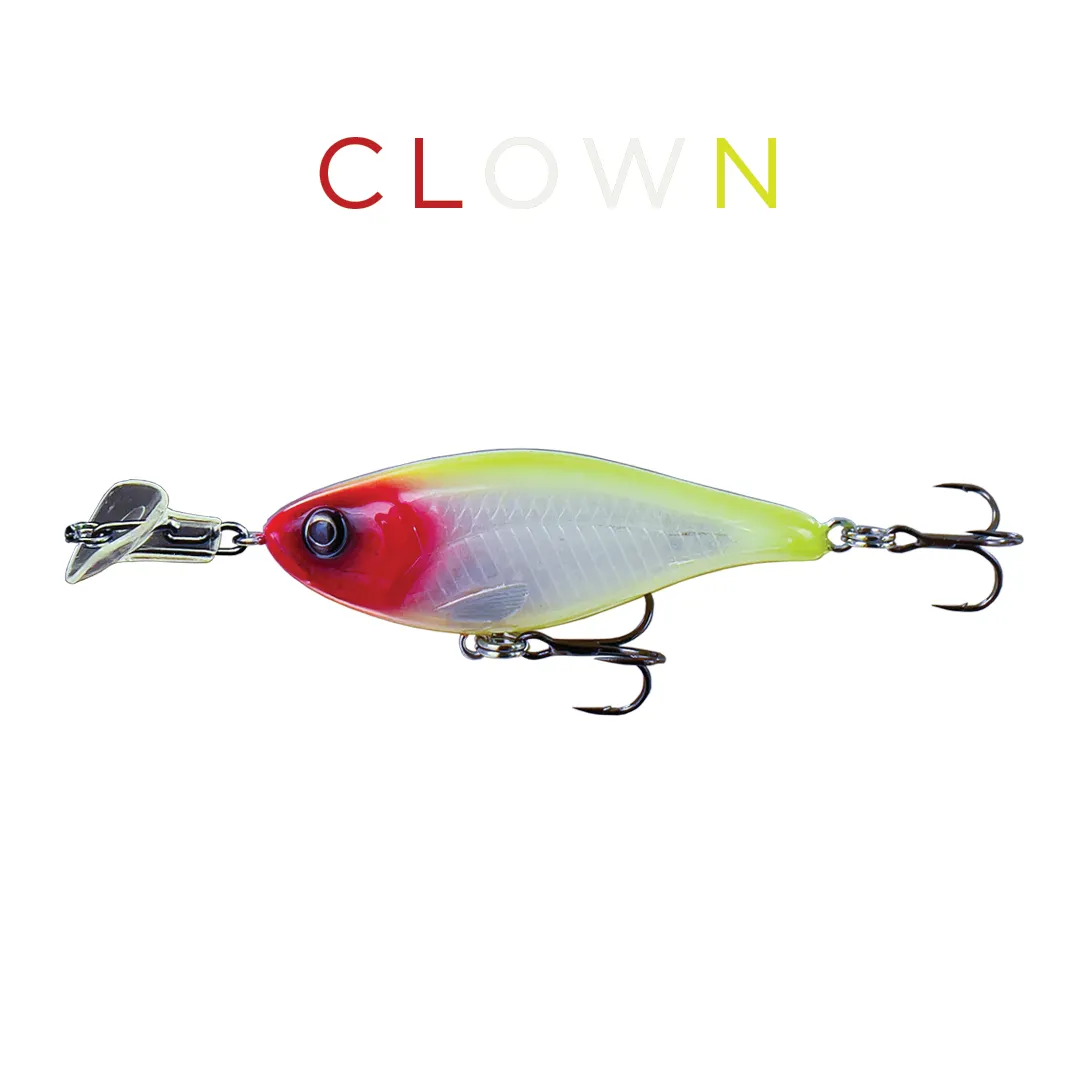 Headbanger Cranky Shad 3" wobler Sexy Shad lavfrekvent