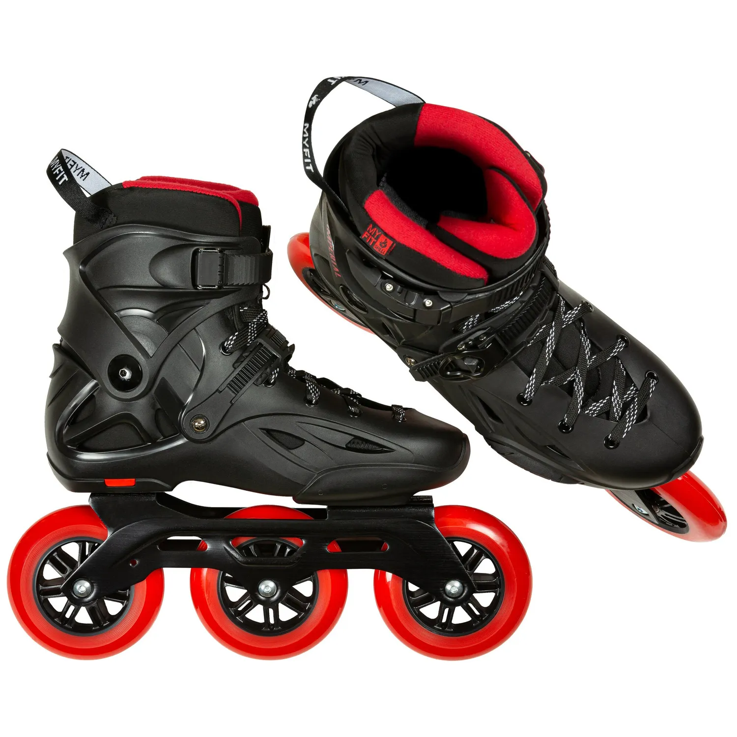 Powerslide Imperial 110 rulleskøjter sort 3x110 alu