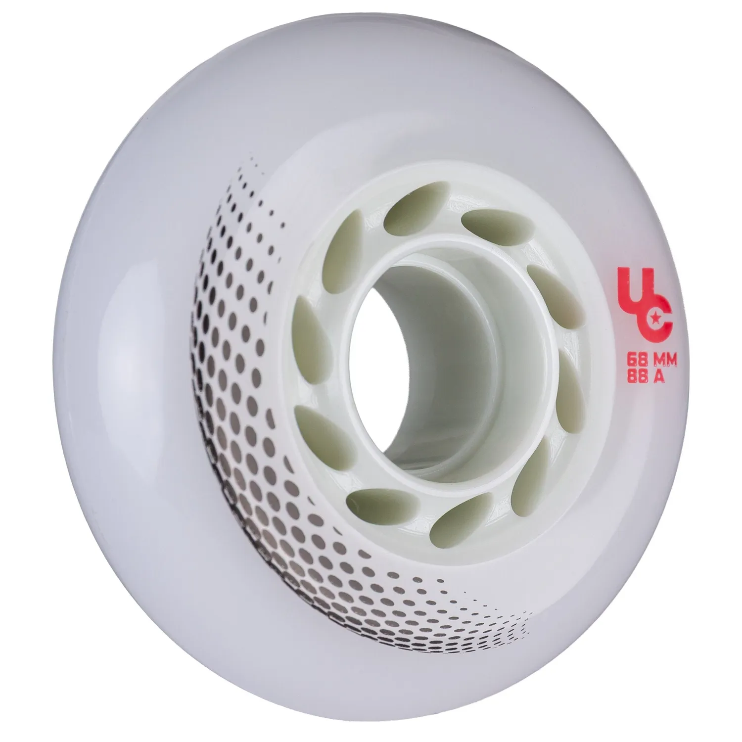 Undercover Vortex 68mm/88A hjul hvid 4-pak