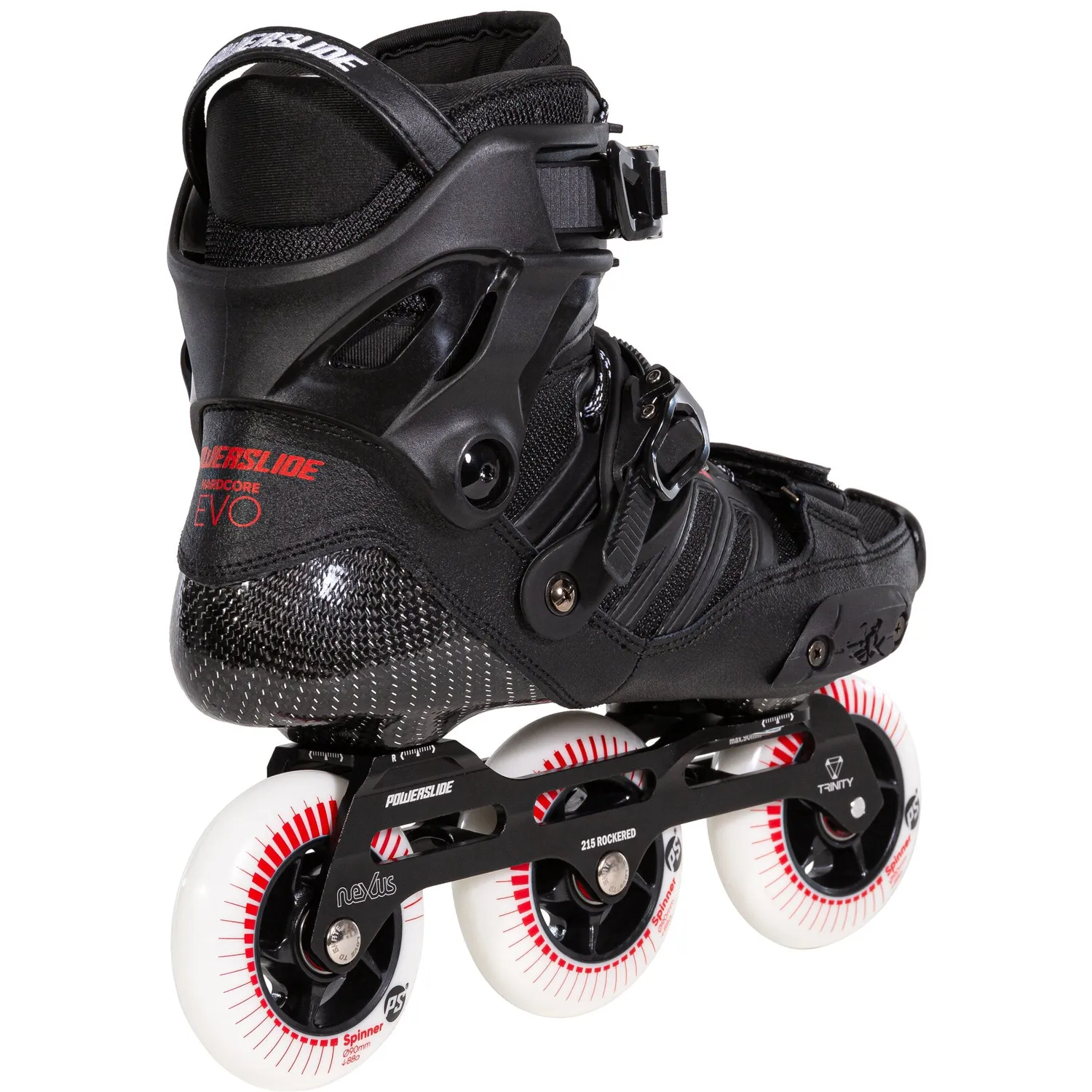 Powerslide HC Evo Pro 90 rulleskøjter sort carbon