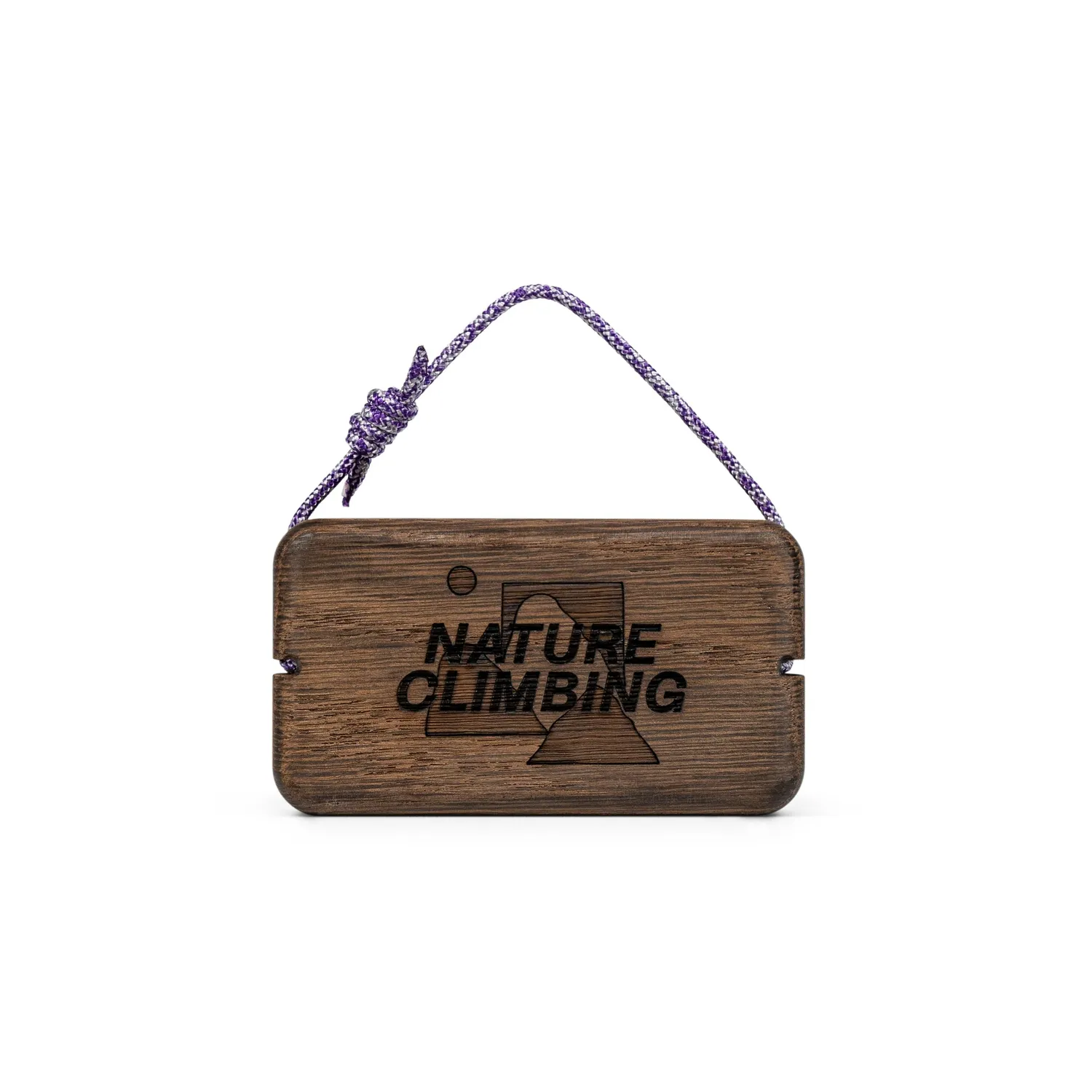 Nature Climbing Stone Hanger Mini hangboard røget eg uden gravering