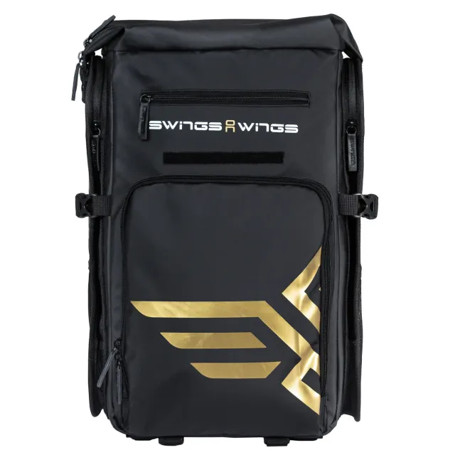 Powerslide Aurum skatetaske sort nylon sideskøjtelommer