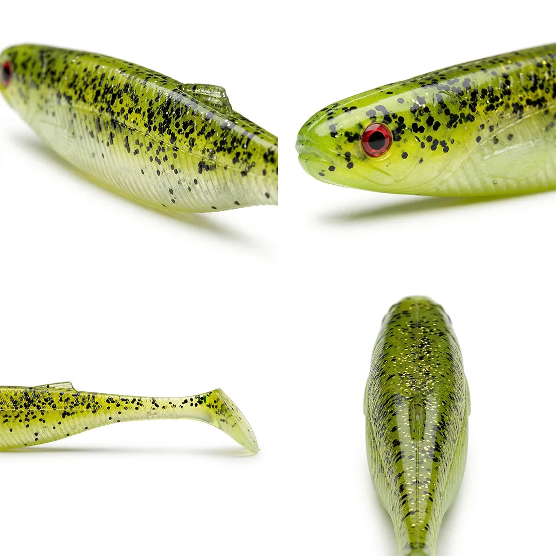 Headbanger BangerShad 4-3/4 gummiagn 5-pak flydende