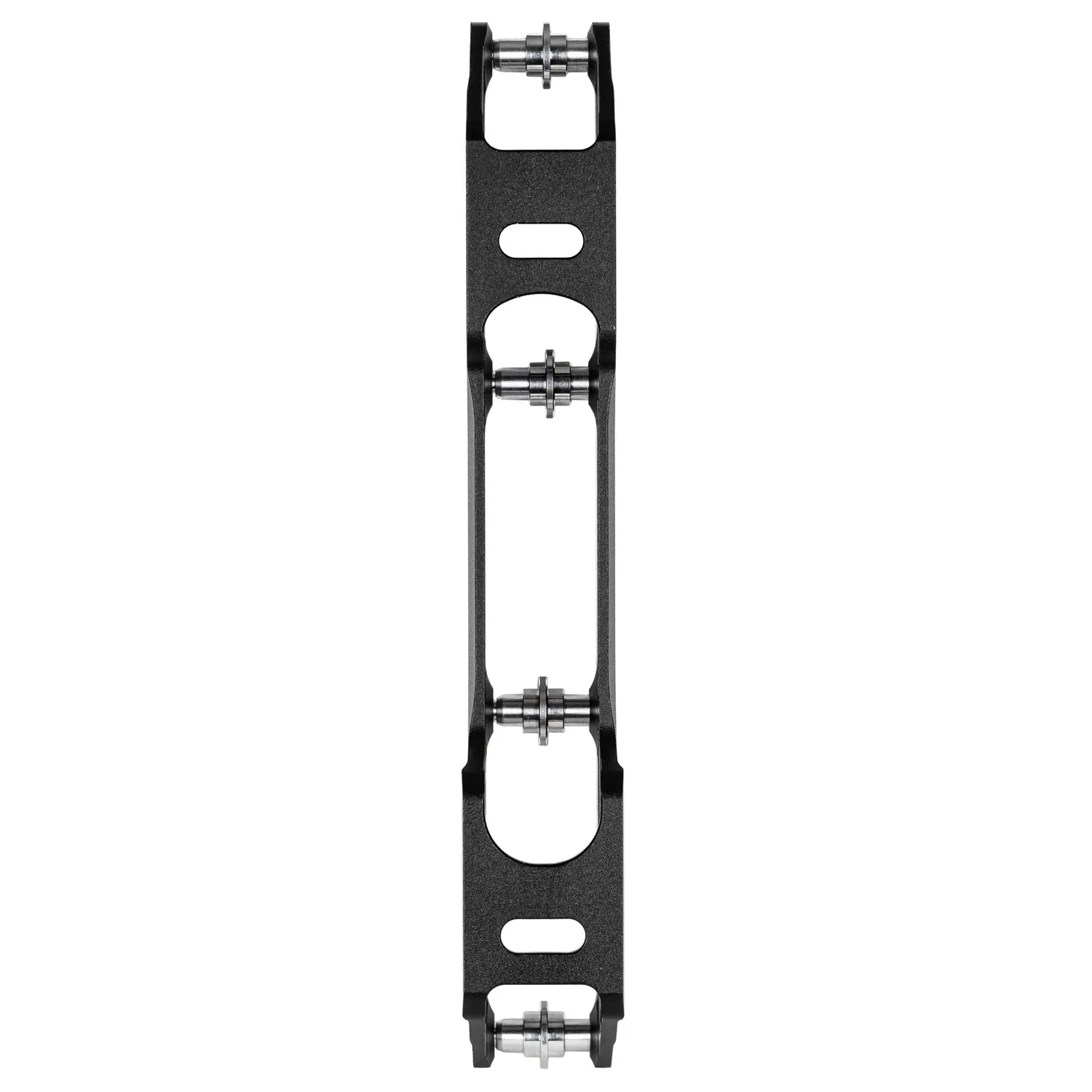 Powerslide Nova 243/4x80 ramme 165mm sort aluminium