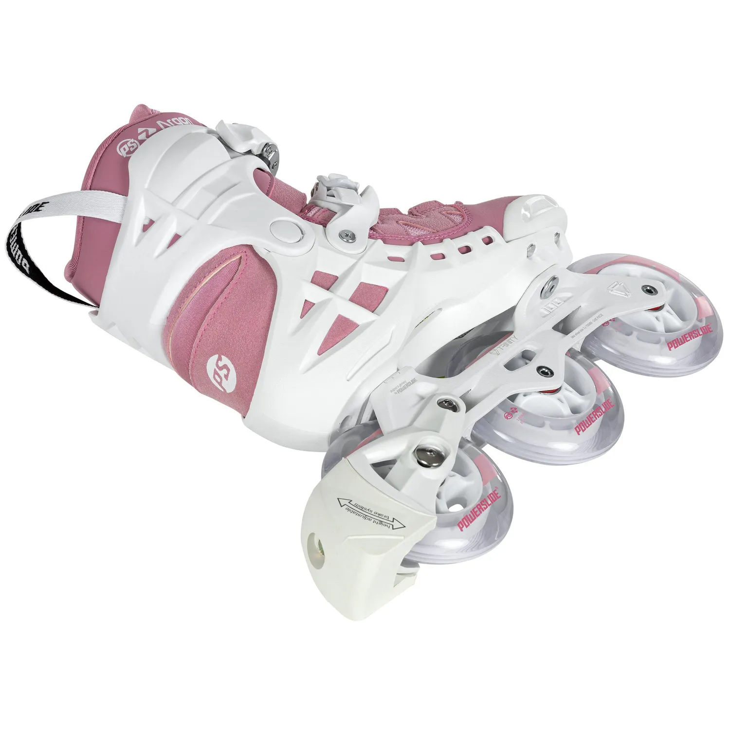 Powerslide Phuzion Argon Rose 100 fitness inlineskøjter lyserød