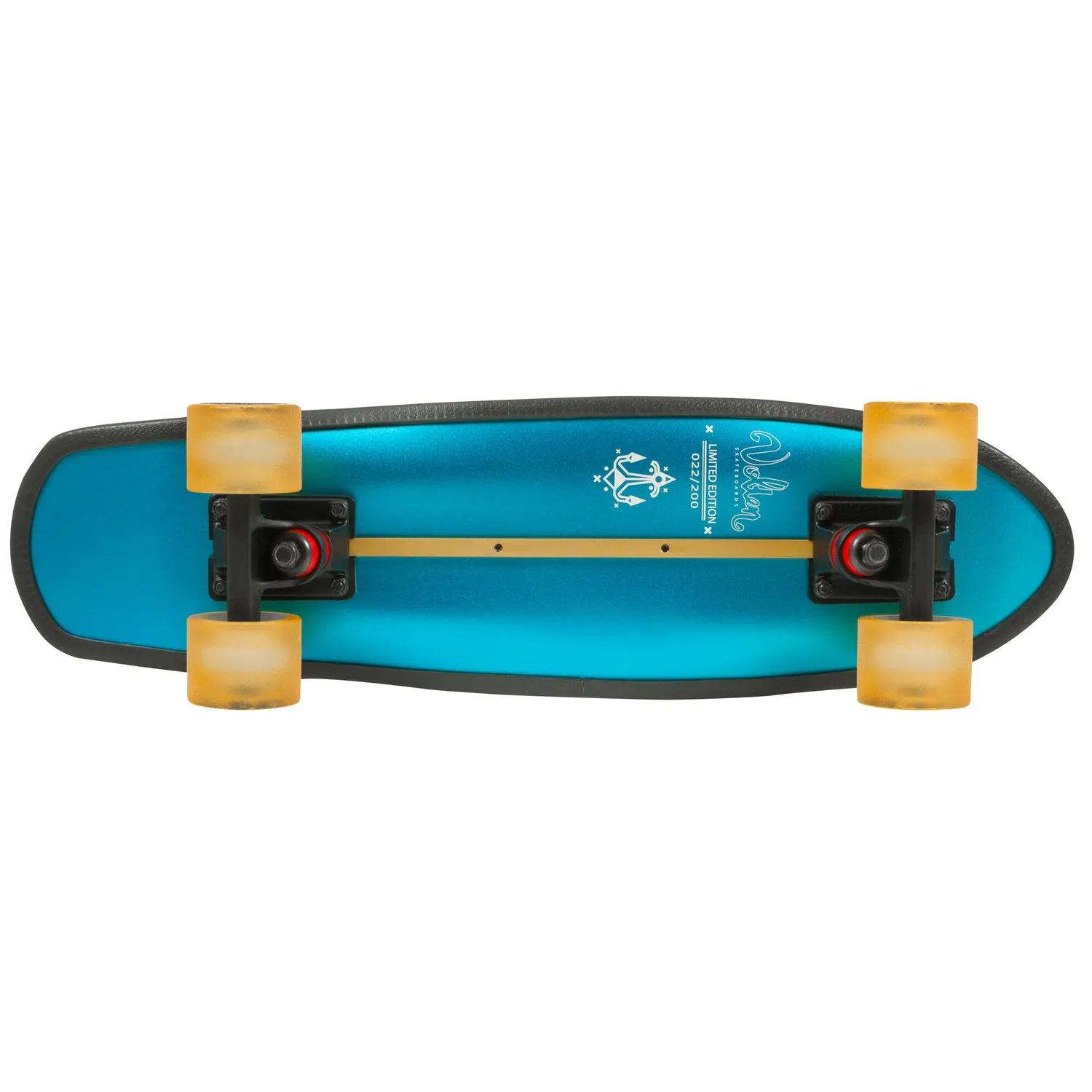 Powerslide Vanguard cruiser skateboard turkis 57,5 cm
