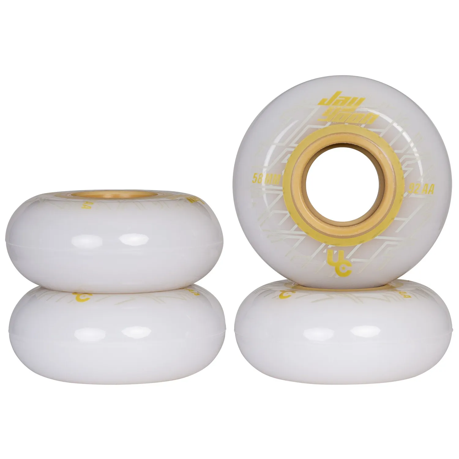 Undercover Jay Yoon hjul 58mm 4-pak guld