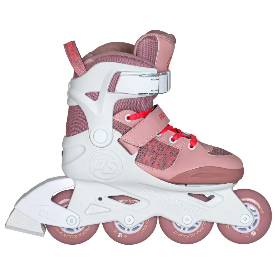 Powerslide Rocket Pale Mauve justerbare børneinliners