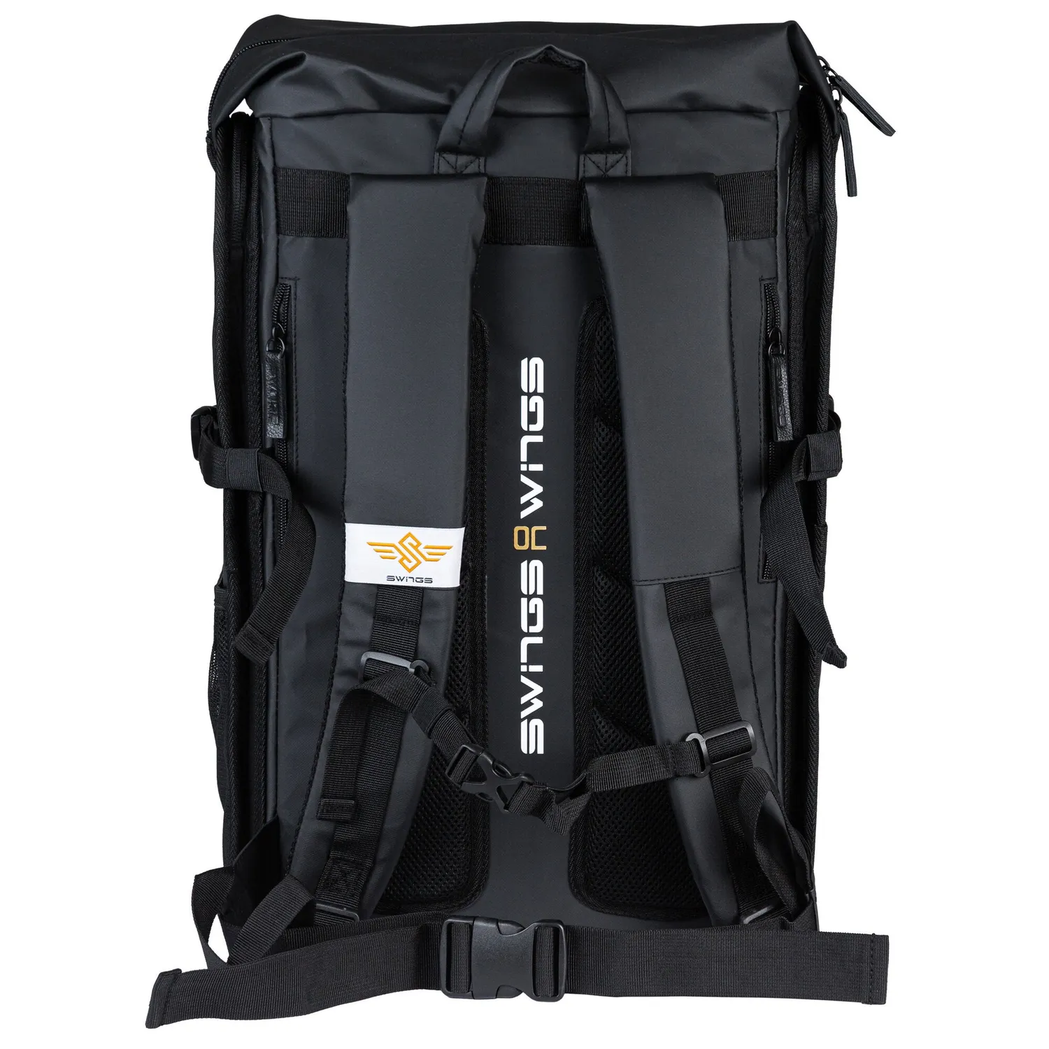 Powerslide Aurum skatetaske sort nylon sideskøjtelommer