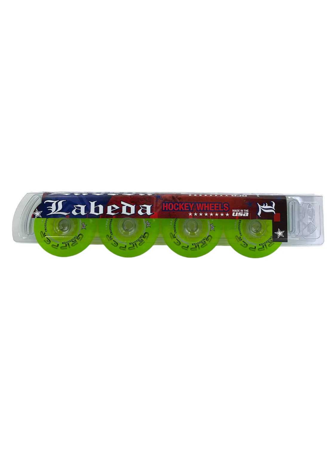 Labeda Gripper X-Soft hockeyhjul 80mm grøn
