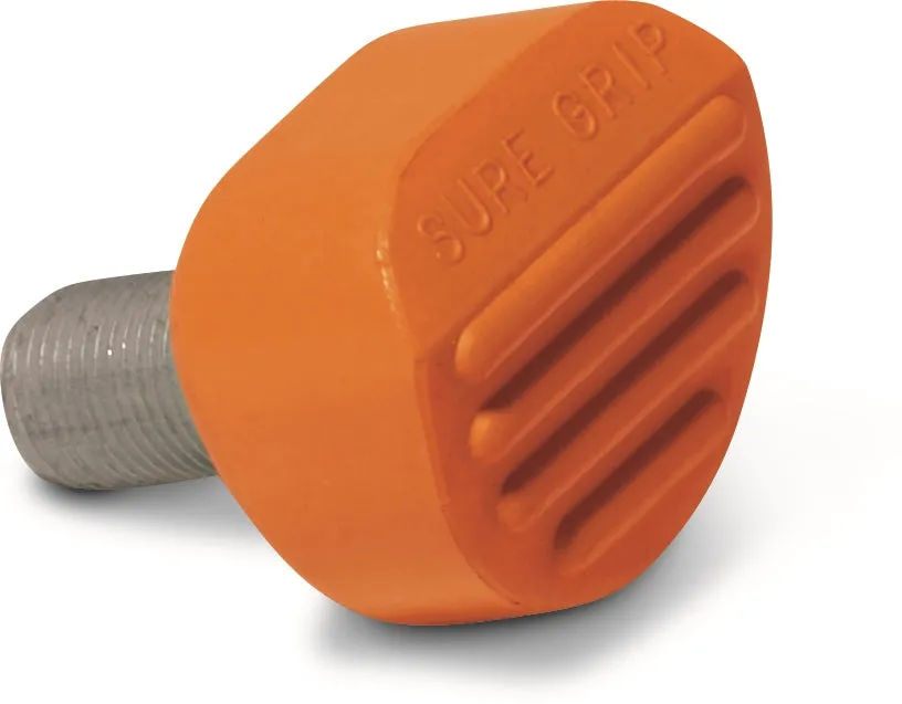 Sure-Grip Gripper tåstopper sort justerbar gummi