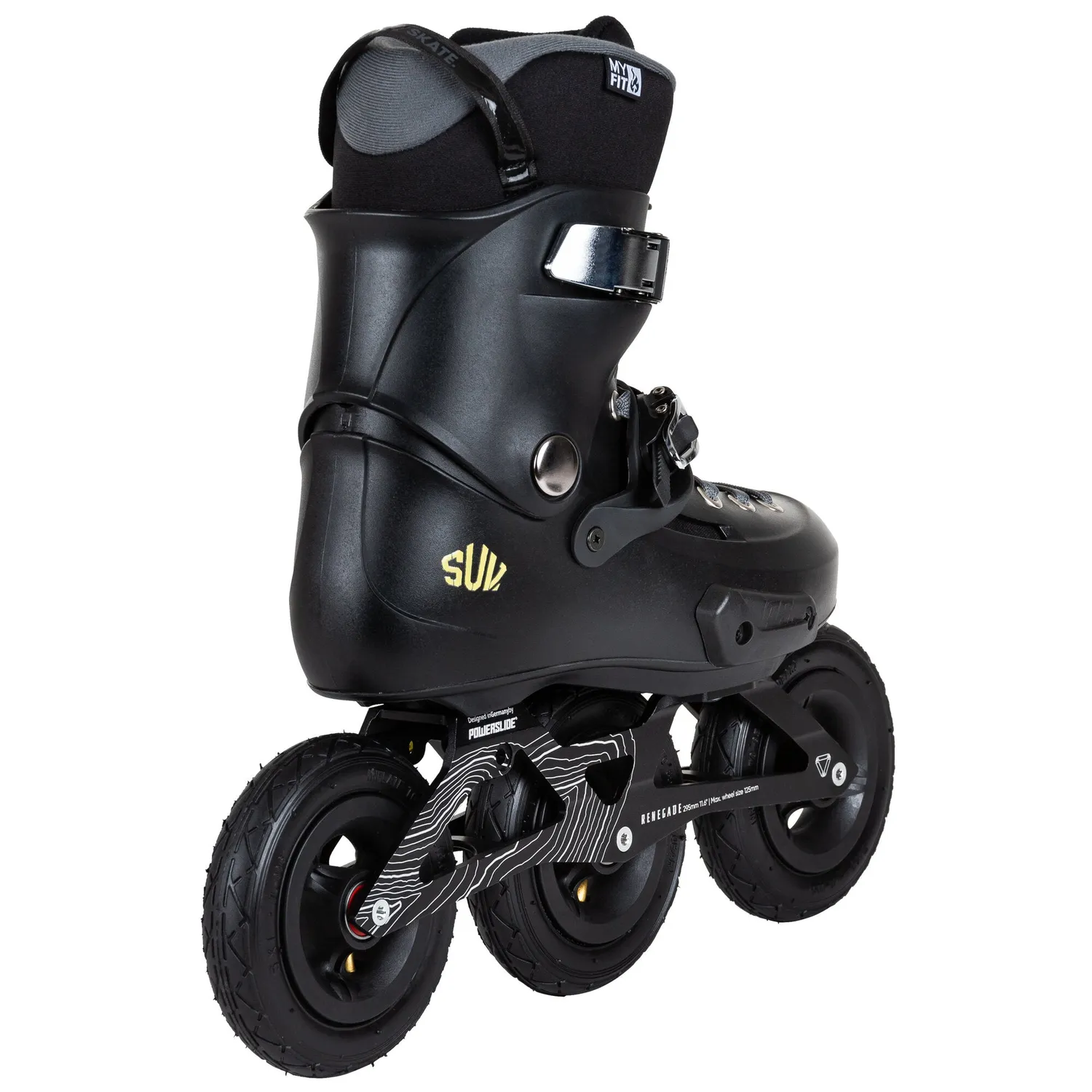 Powerslide Zoom Renegade 125 offroad skøjter sort