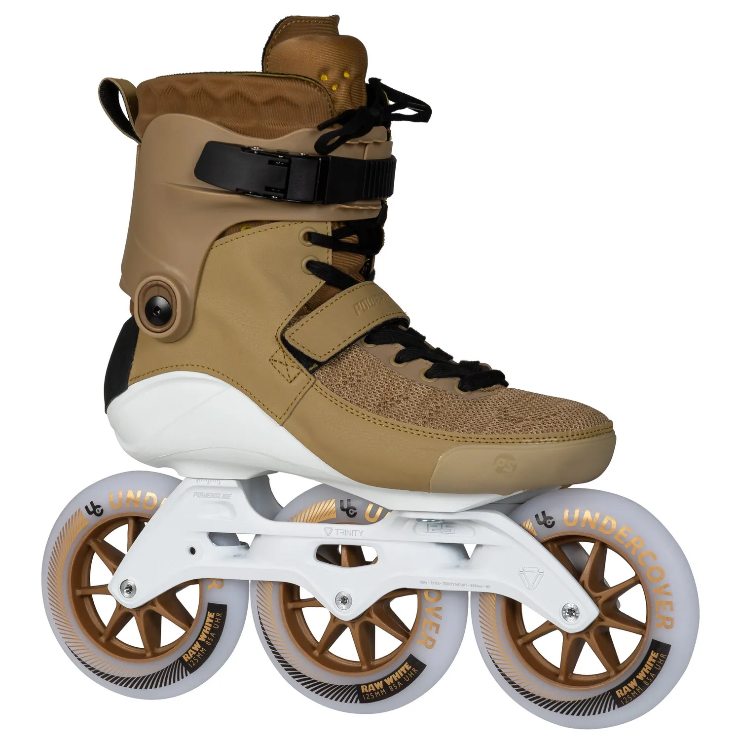 Powerslide Swell Gold 125 fitness skøjter 125mm