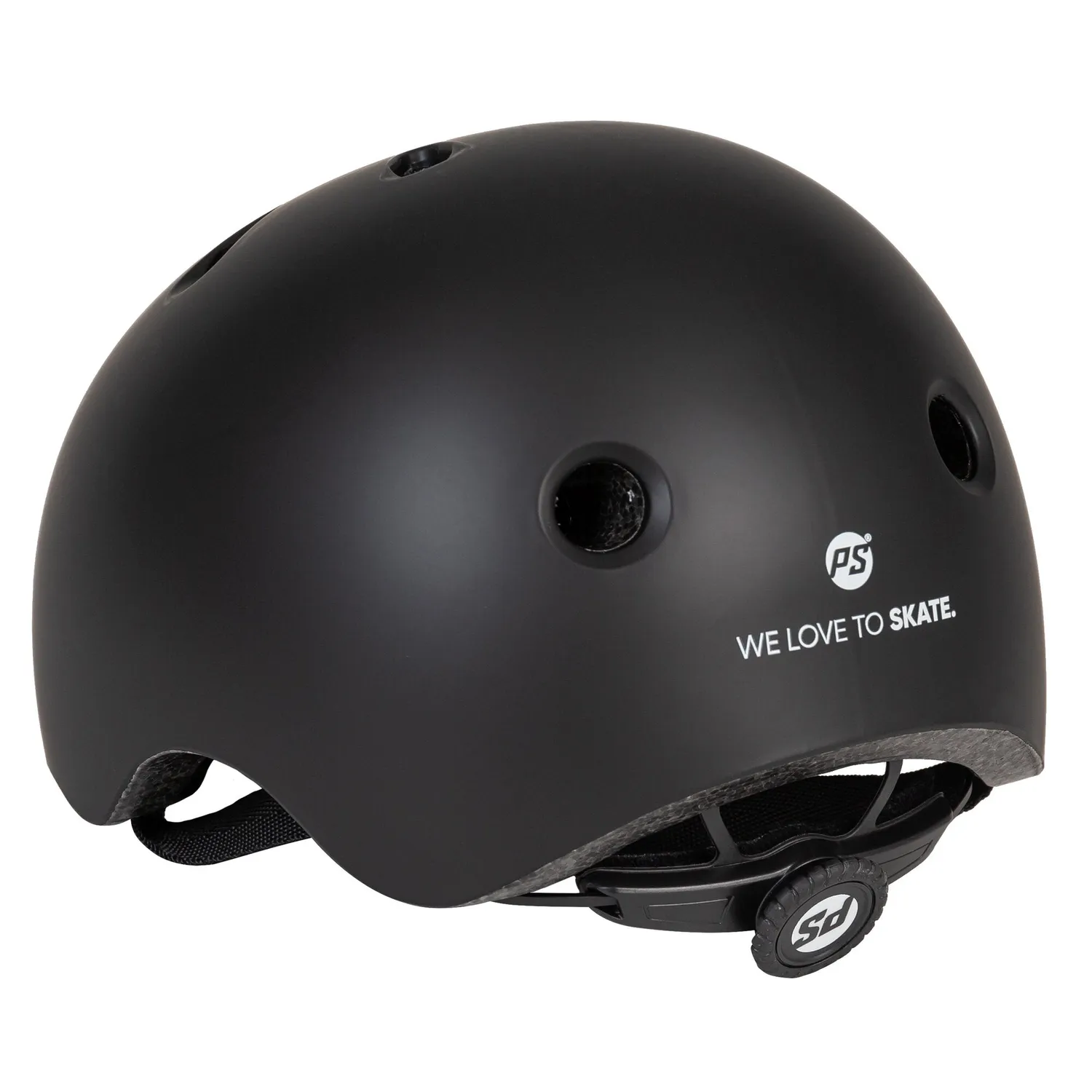 Powerslide Urban Black Matt hjelm sort mat