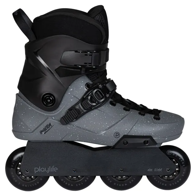 Playlife Phantom 80 rulleskøjter sort 4x80mm hardboot