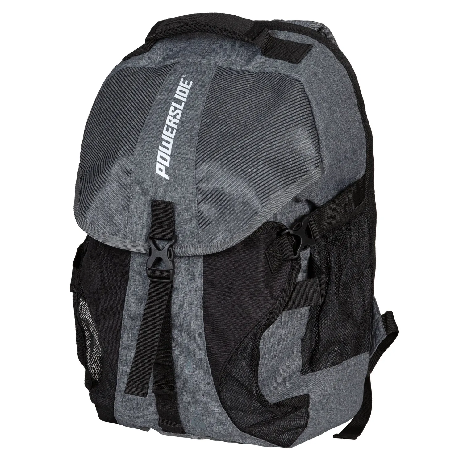 Powerslide Fitness Backpack rygsæk grå/sort kompakt