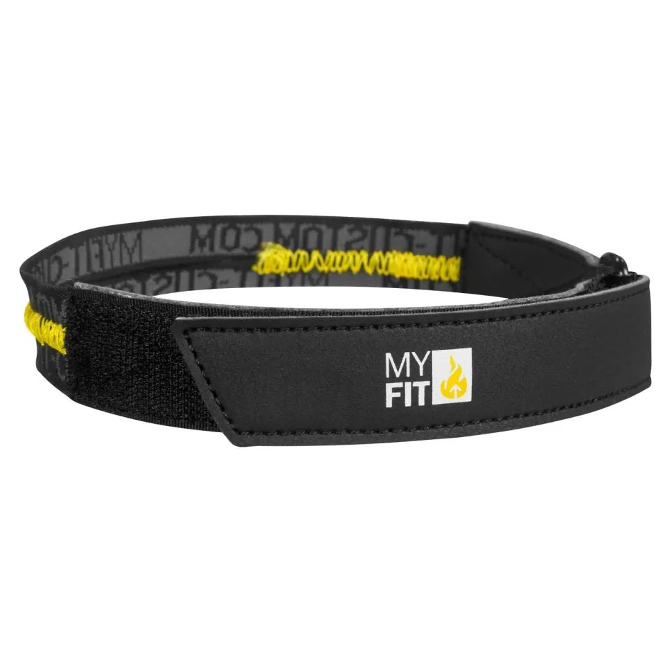 Myfit Powerarch 45 rem sort velcro hællås