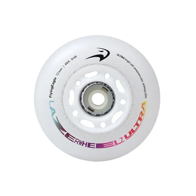 Flying Eagle Lazerwheelz Ultra hjul 80mm 4-pak hvid