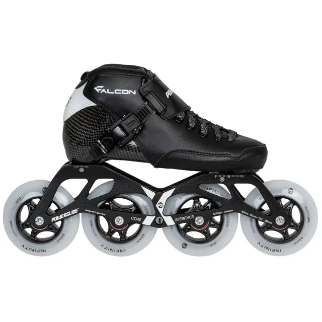 Powerslide Falcon 4x84 rulleskøjter børn sort speed