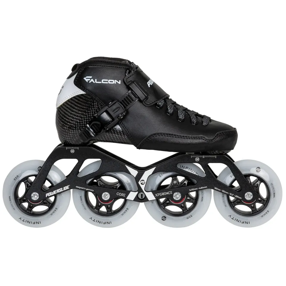 Powerslide Falcon 4x84 rulleskøjter børn sort speed