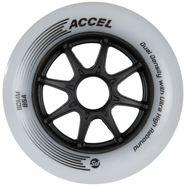Powerslide Accel 110mm 85A hjul 8-pak