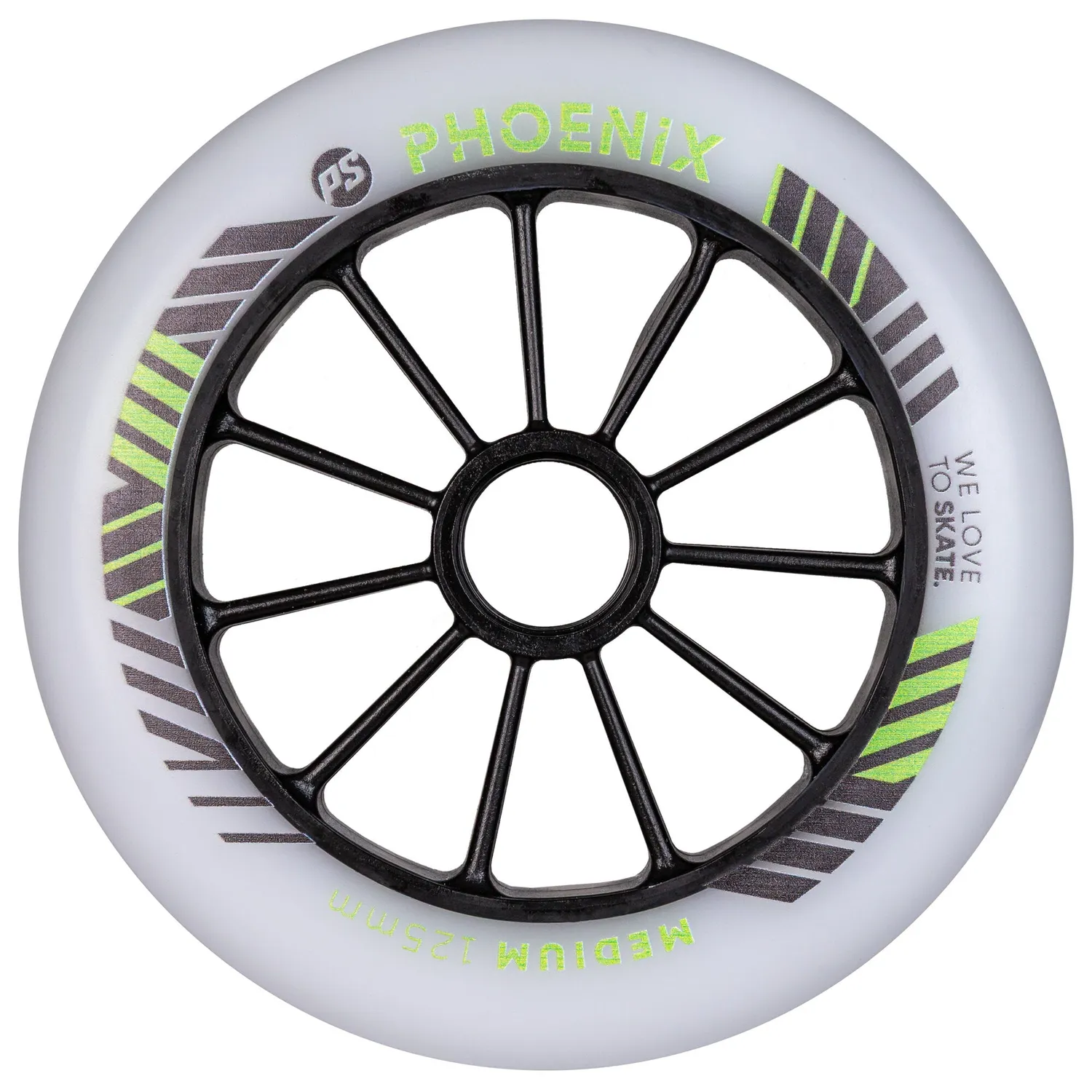 Powerslide Phoenix 125mm DD hjul medium 6-pak